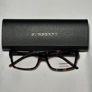 Burberry Tortoise Frame Glasses with Black Case